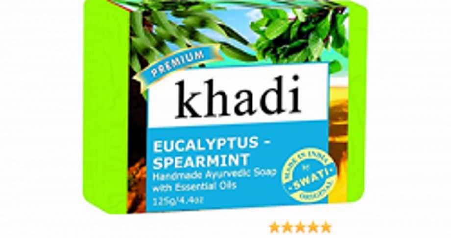 Khadi Premium Eucalyptus Spearmint Soap