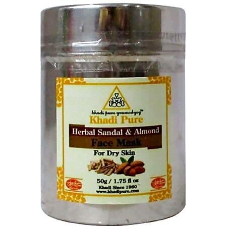 Khadi Sandal And Almond Face Pack