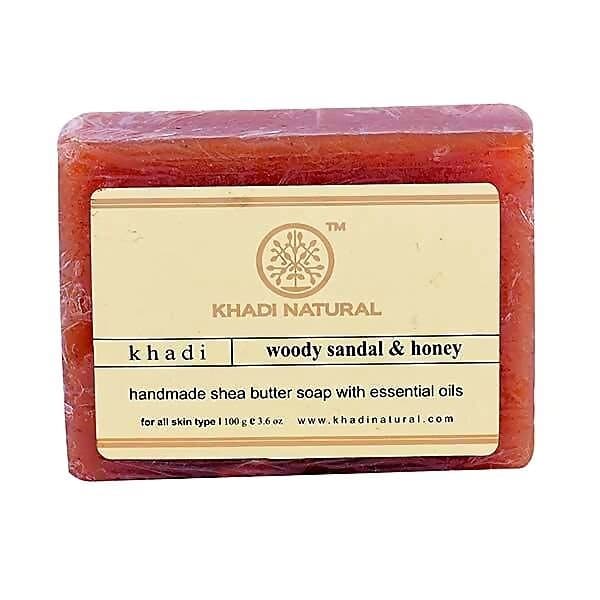 Khadi Woody Sandal And Honey Soap