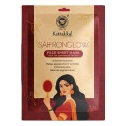 Kottakkal Saffronglow-Face Sheet Mask