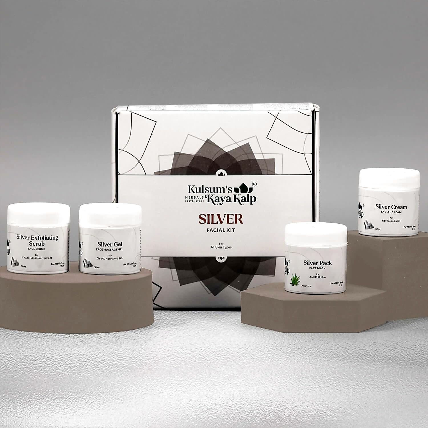 Kulsum's Kaya Silver Facial Kit