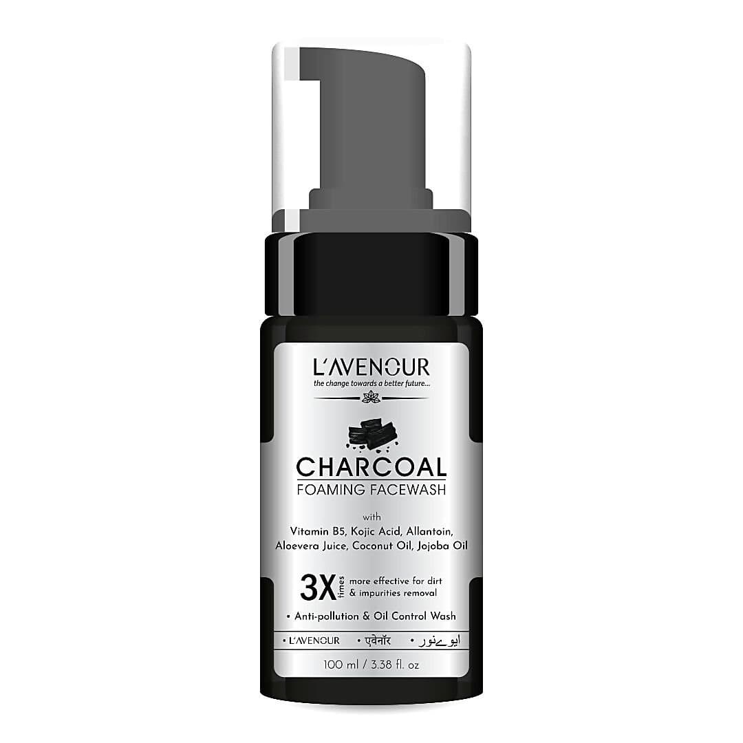 L'avenour Charcoal Foaming Facewash