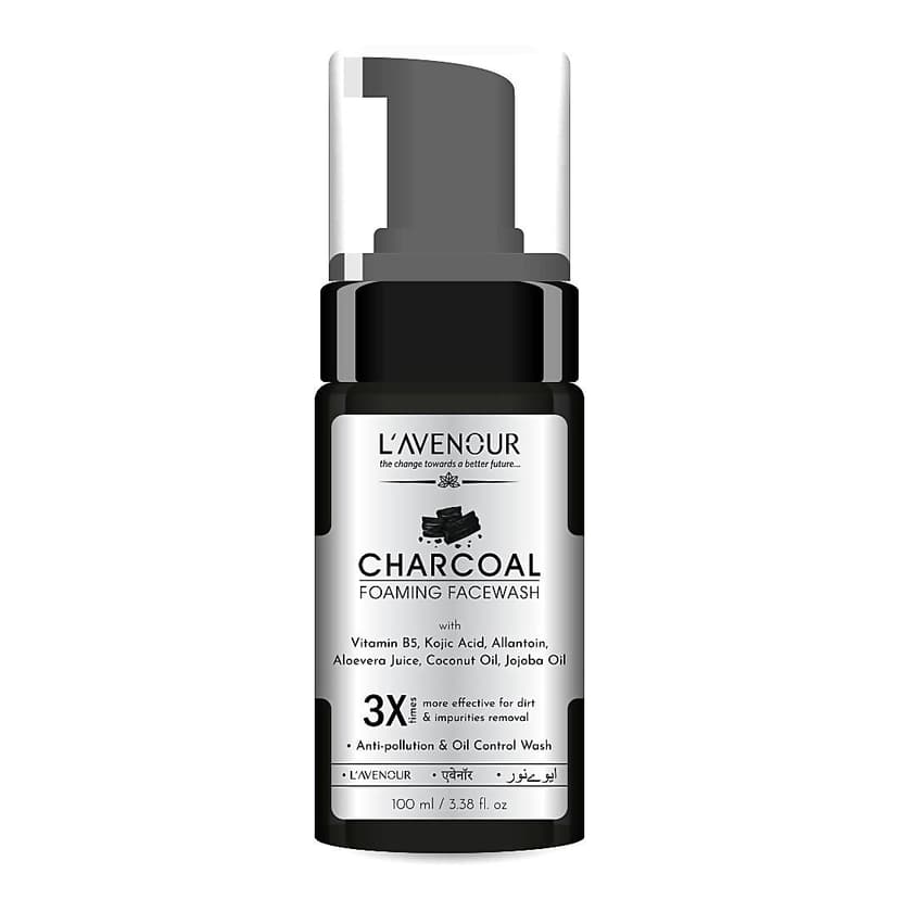 L'avenour Charcoal Foaming Facewash
