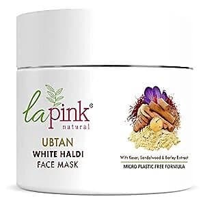La Pink Ubtan White Haldi Face Mask