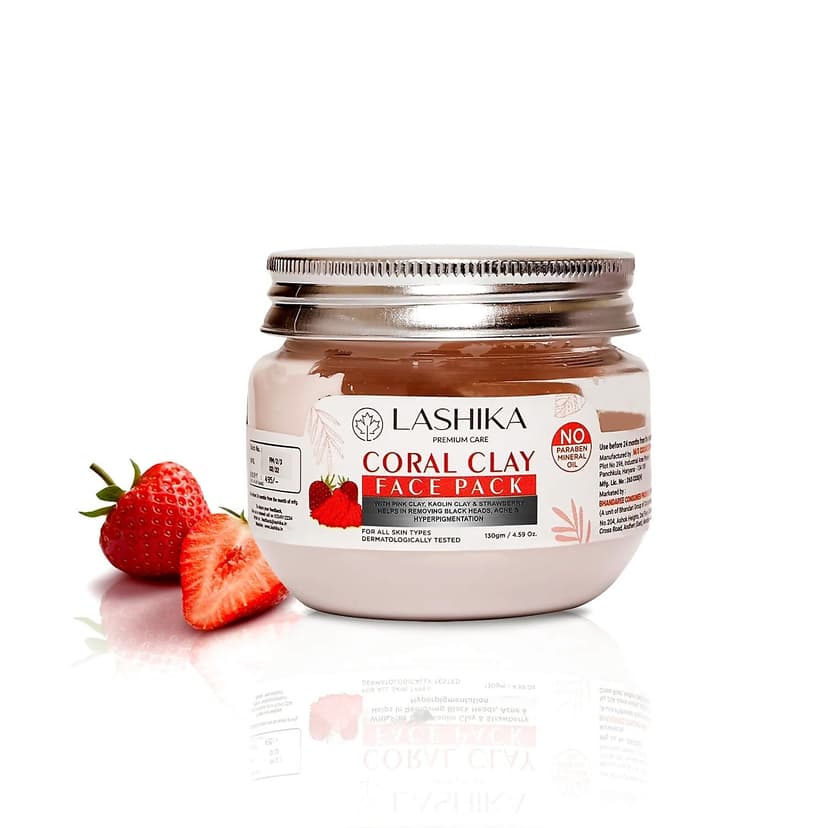 Lashika Coral Clay Face Pack
