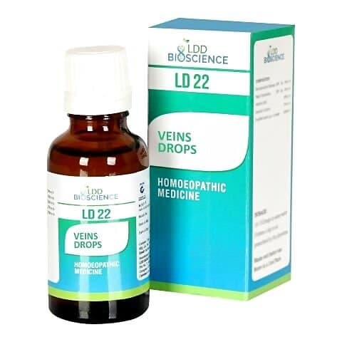 Ldd Bioscience Ld 22 Veins Drops
