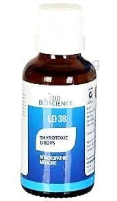 Ldd Bioscience Ld 38 Thyrotoxic Drops