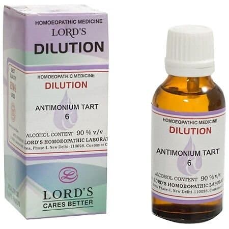 Lord'S Antimonium Tart 6 Ch Dilution