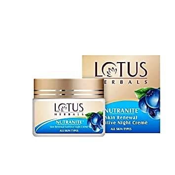 Lotus Herbals NUTRANITE Night Cream