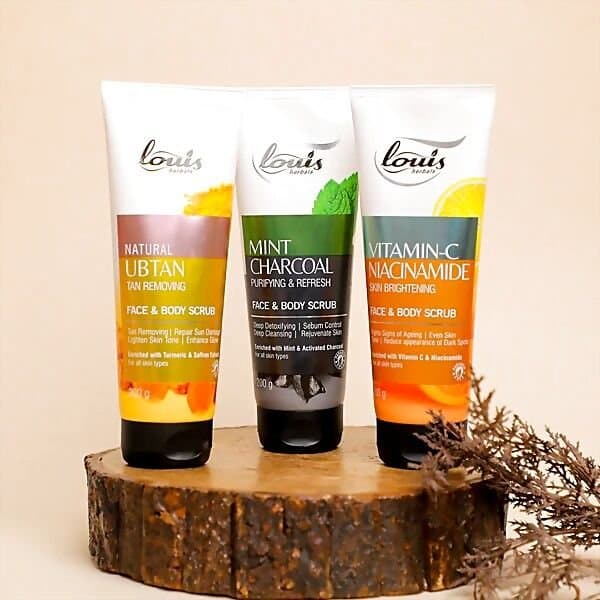 Louis Herbals Body Scrub Combo