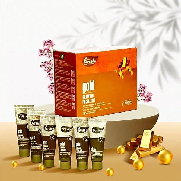 Louis Herbals Gold Facial Kit