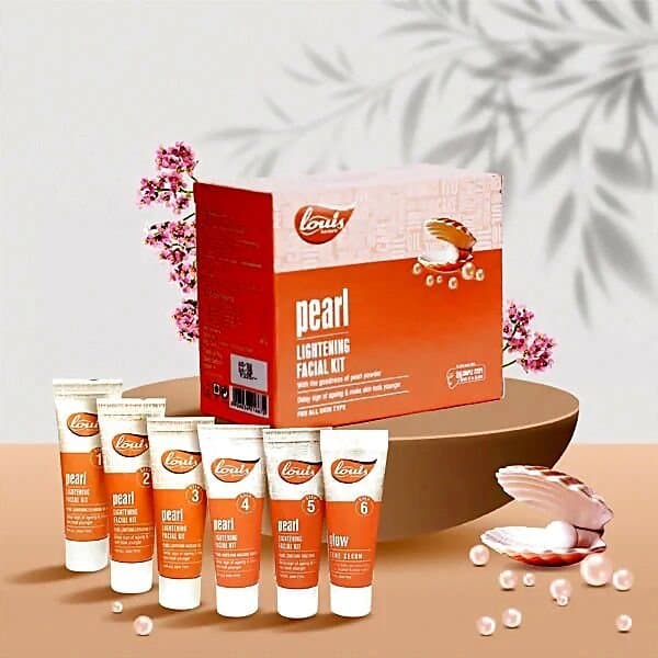 Louis Herbals Pearl Lightening Facial Kit