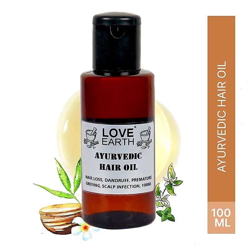 Love Earth Ayurvedic Hair Oil