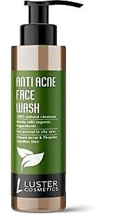 Luster Cosmetics Anti Acne Face Wash