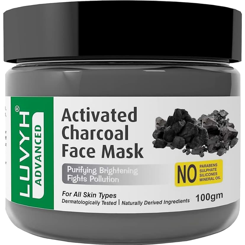 Luvyh Activated Charcoal Face Mask