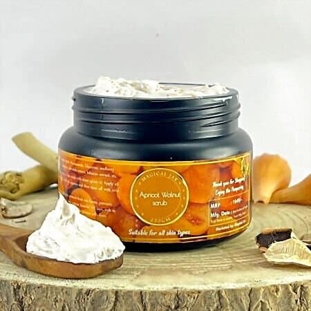 Magical Jar Apricot Walnut Scrub