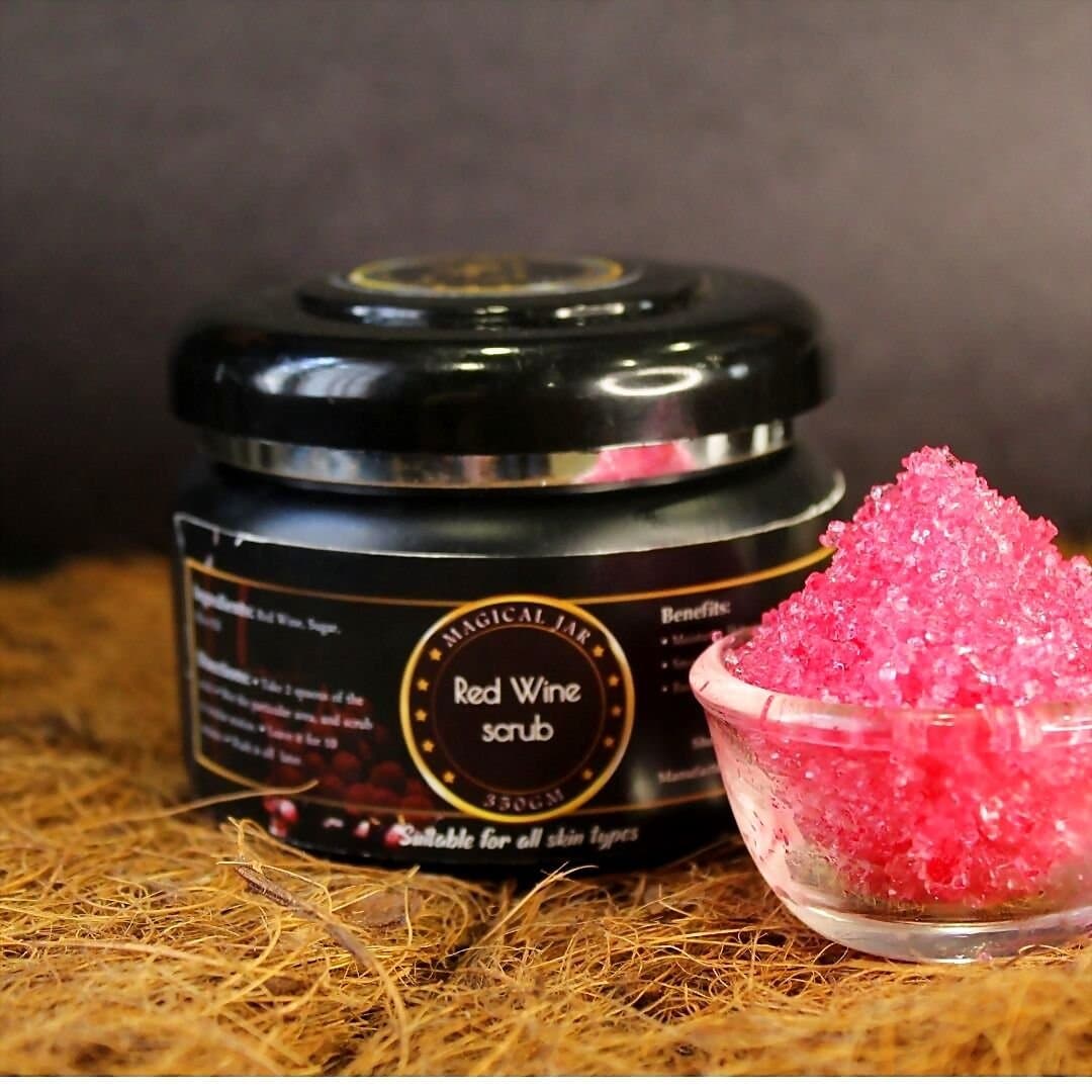 Magical Jar Red Wine Face Scrub