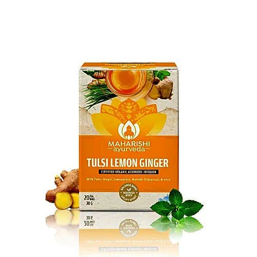 Maharishi Ayurveda Tulsi Lemon Ginger Tea