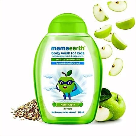 Mamaearth Agent Apple Body Wash for Kids