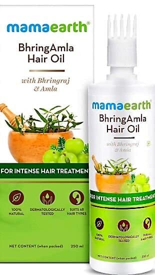 Mamaearth Bhringamla Hair Oil 