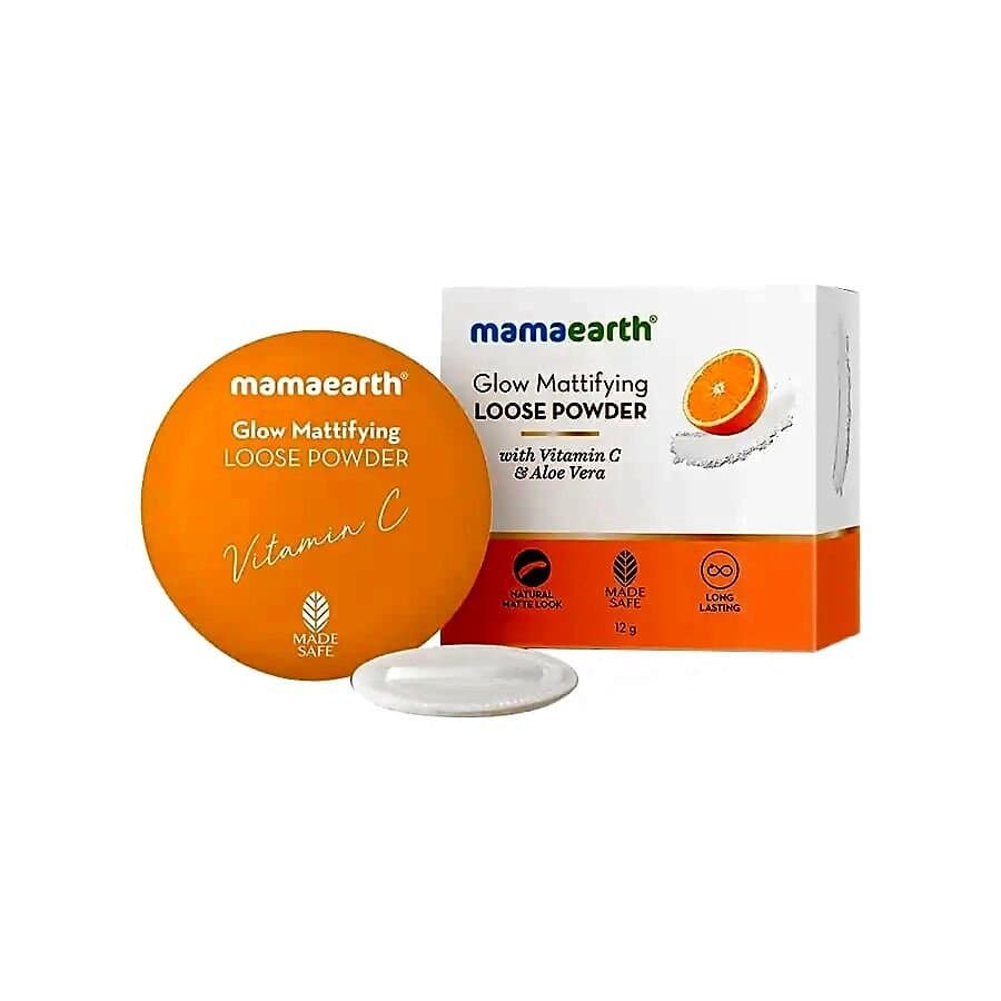 Mamaearth Glow Mattifying Loose Powder