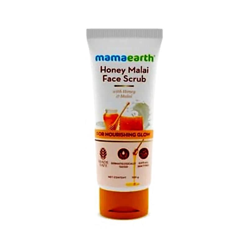 Mamaearth Honey Malai Face Scrub