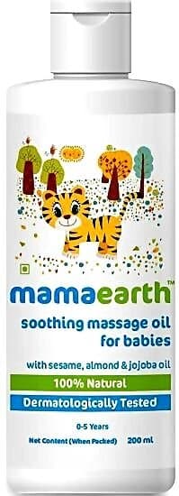 Mamaearth Soothing Massage Oil for Babies