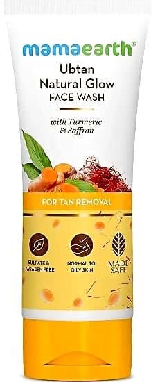 Mamaearth Ubtan Natural Glow Face Wash
