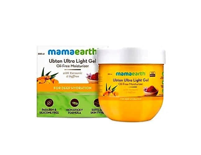 Mamaearth Ubtan Ultra Light Gel Oil