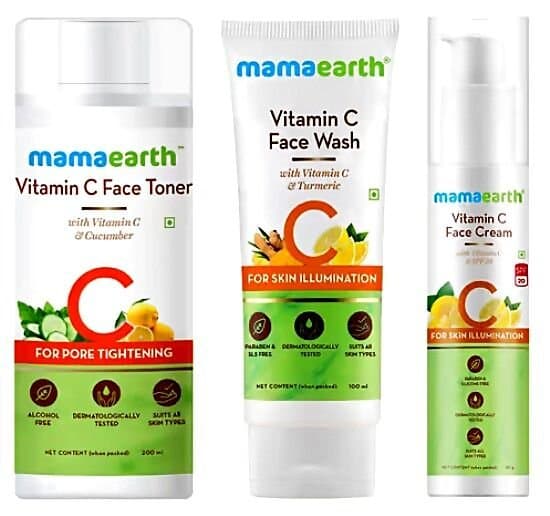 Mamaearth Vitamin C Skincare Regimen Kit