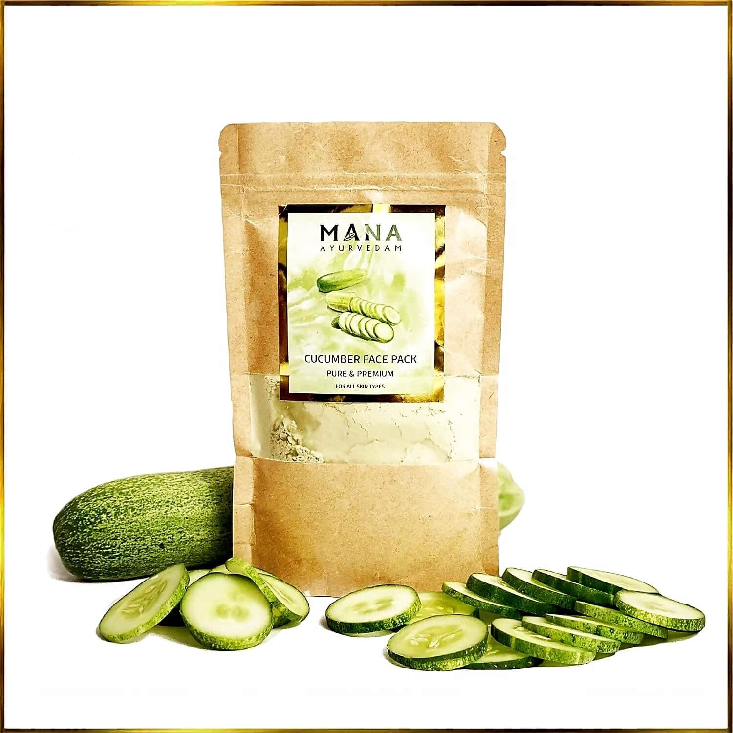 Mana Ayurvedam Cucumber Face Pack