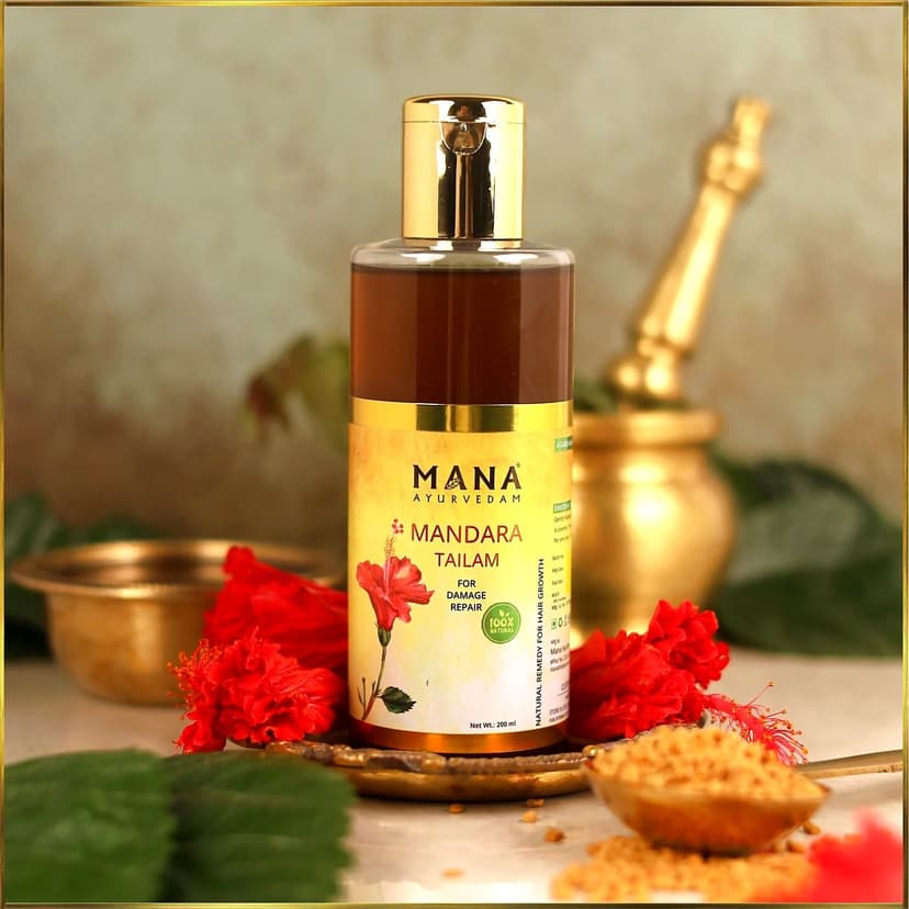 Mana Ayurvedam Mandara Tailam