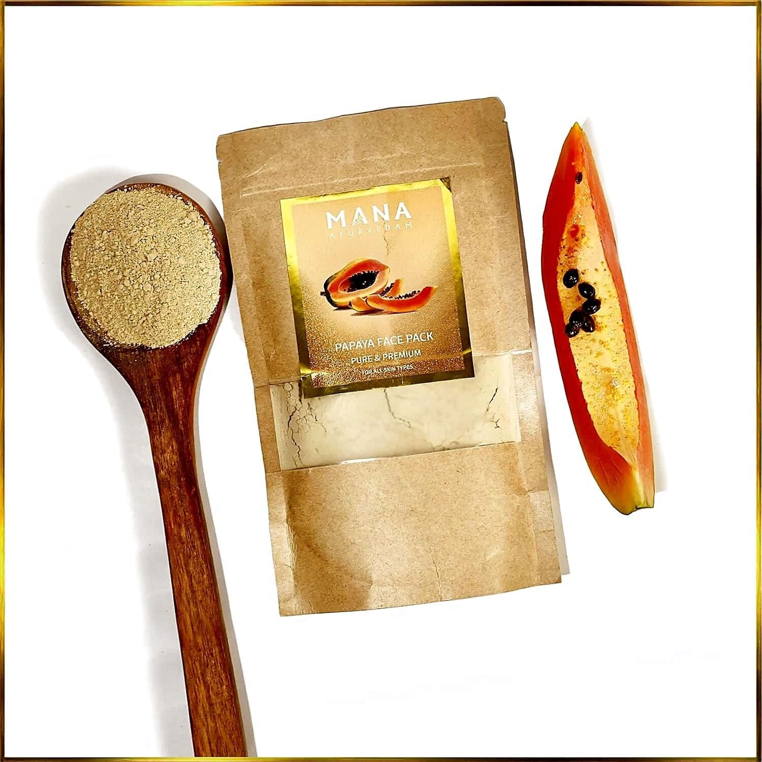 Mana Ayurvedam Papaya Face Pack