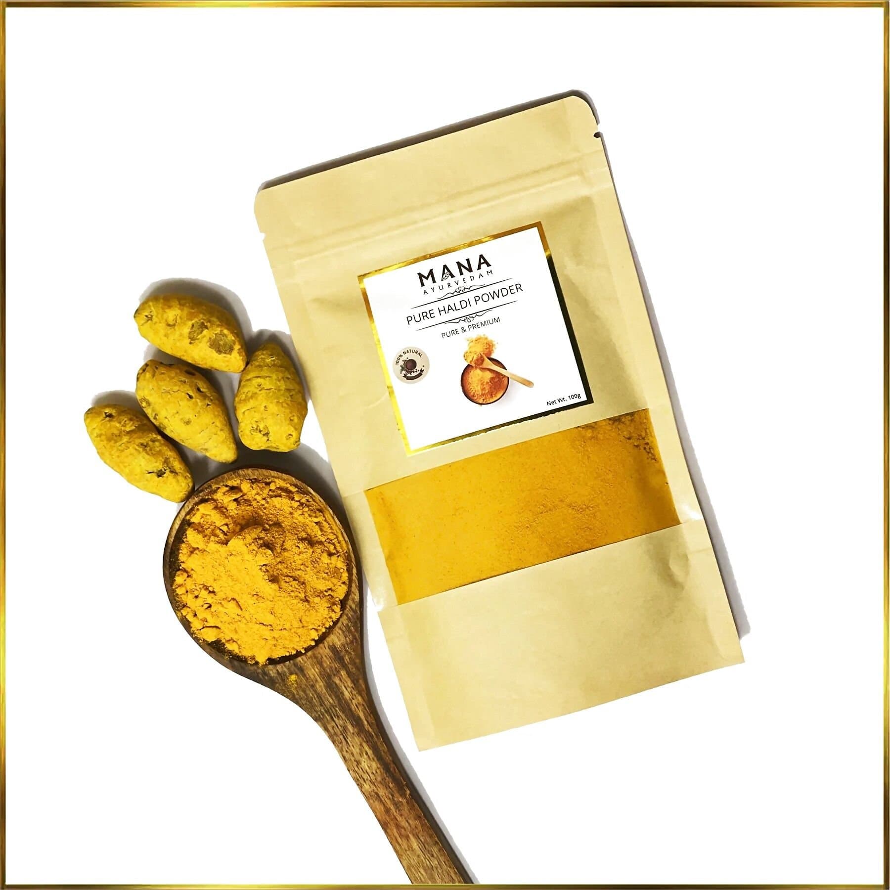 Mana Ayurvedam Pure Haldi Powder