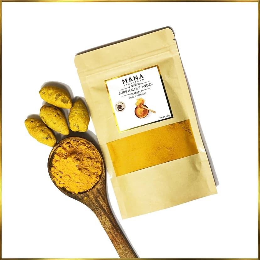 Mana Ayurvedam Pure Haldi Powder