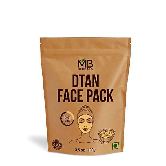 MB Herbals DTan Face Pack 