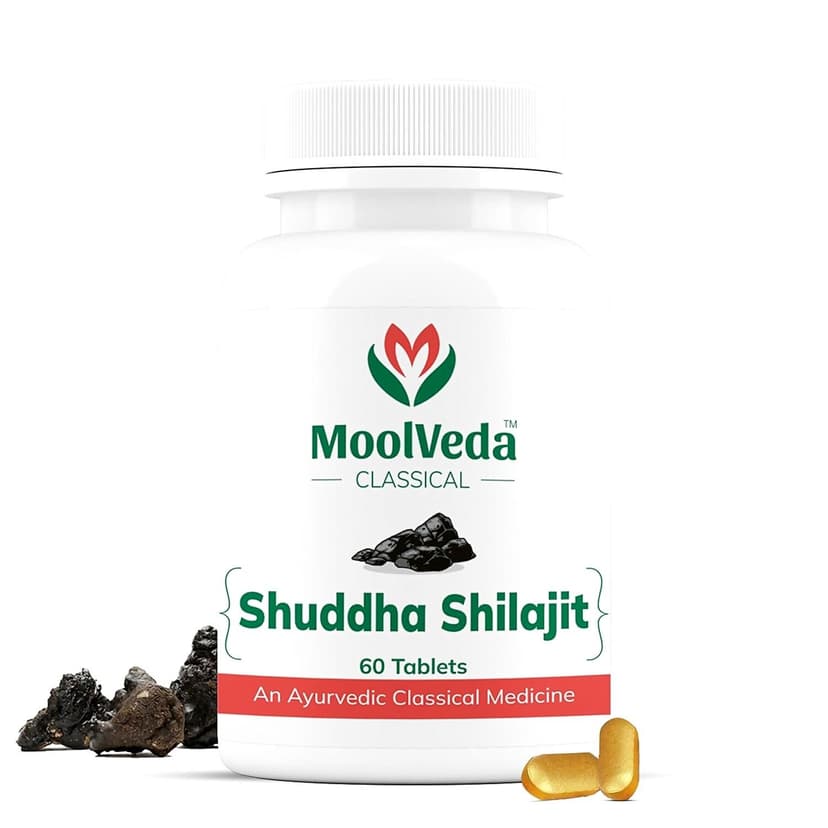 Moolveda Shuddha Shilajit Tablet