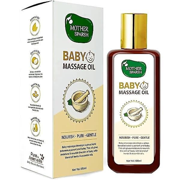 Mother Sparsh Ayurvedic Baby Massage Oil