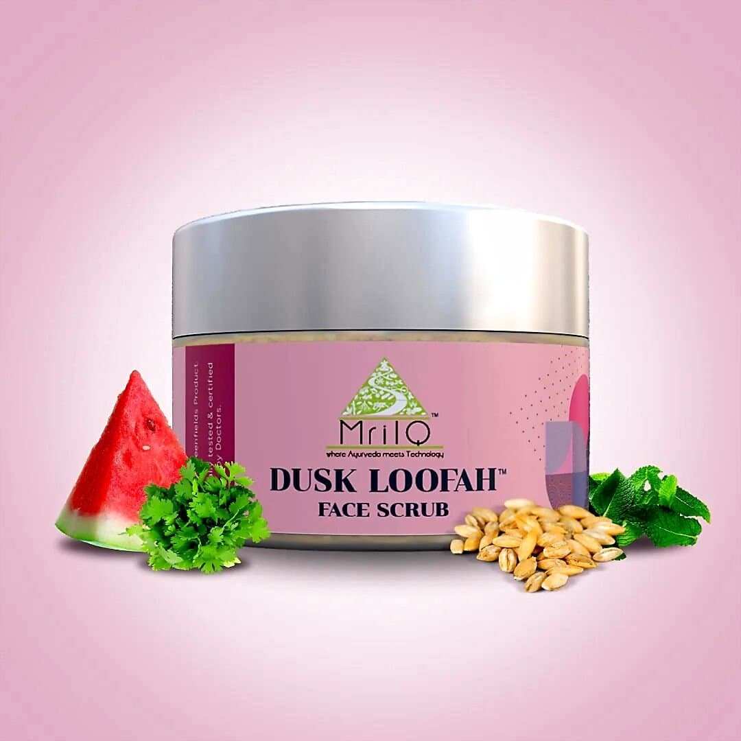 MrilQ Dusk Face Loofah