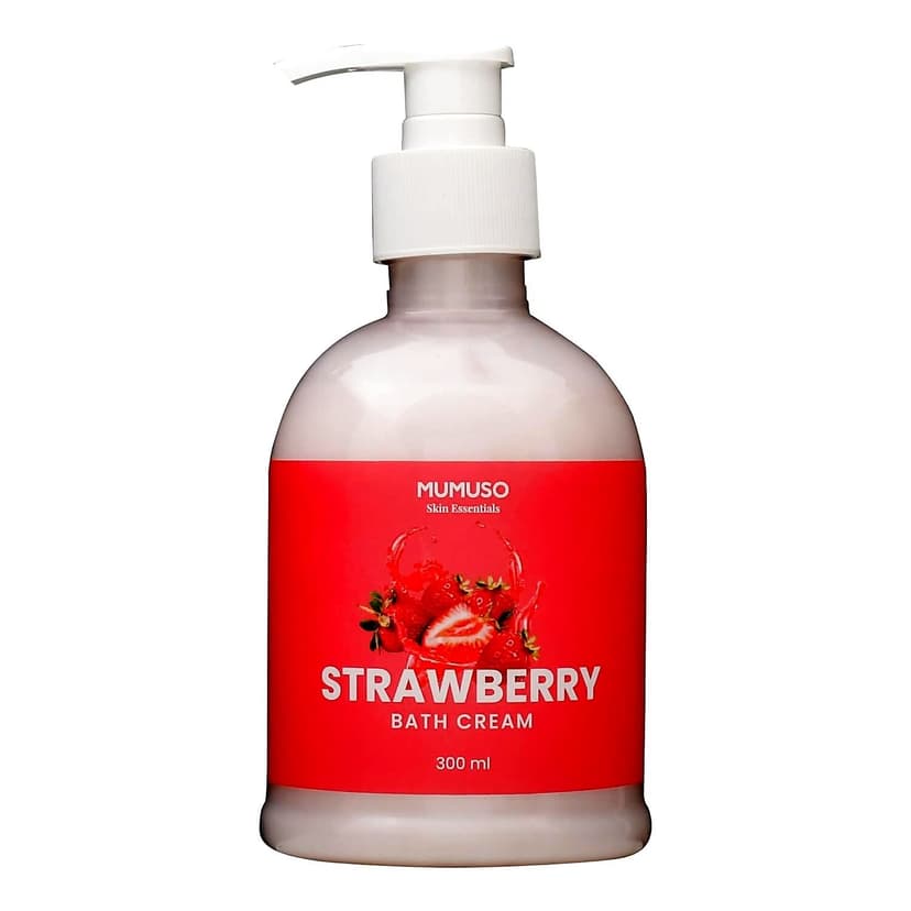 Mumuso Luxurious Strawberry Bath Cream