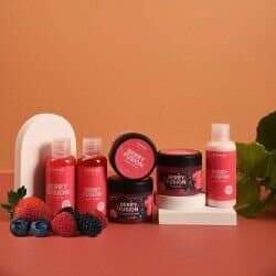 Mumuso Wanderlust Travel Kit - Berry