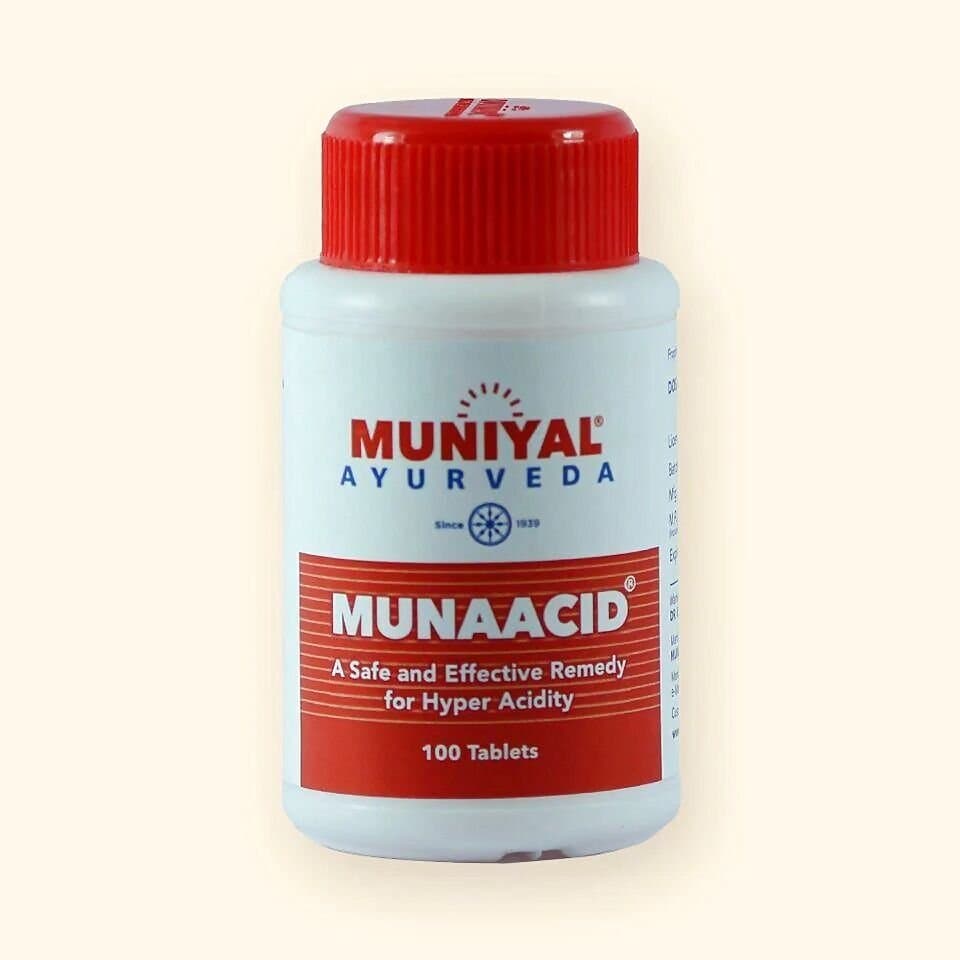 Muniyal Ayurveda Munaacid Tablets