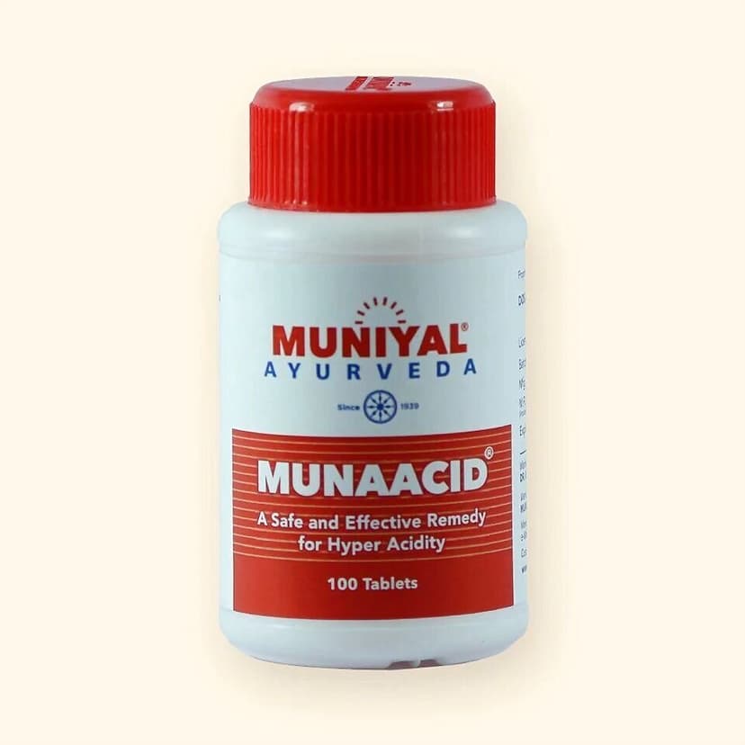 Muniyal Ayurveda Munaacid Tablets