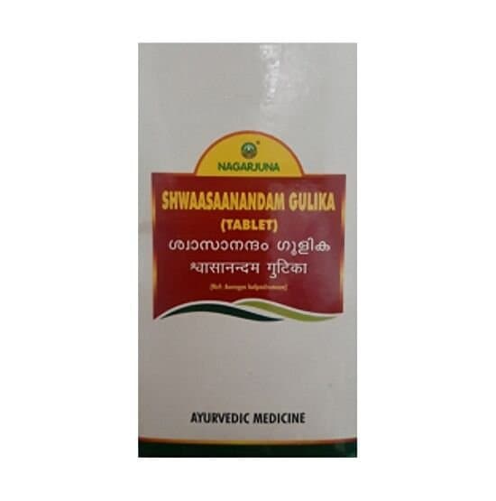 Nagarjuna Shwaasaanandam Gulika (Tablets)