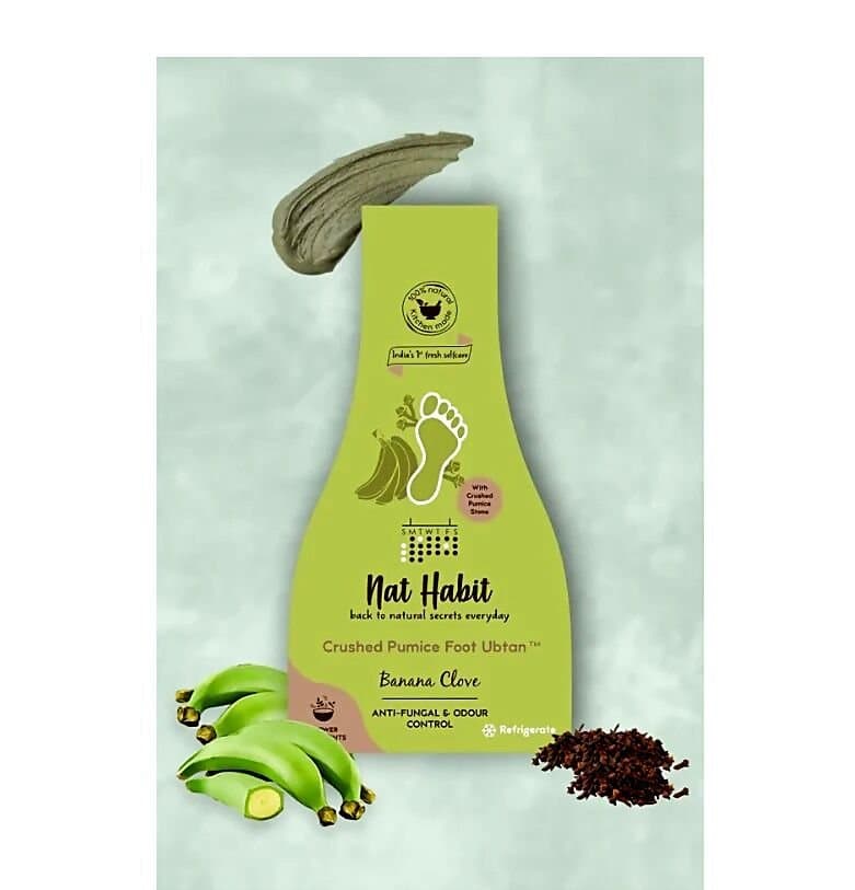 Nat Habit Banana Clove Foot Ubtan
