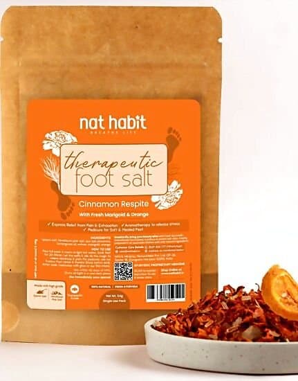 Nat Habit Cinnamon Respite Foot Salt
