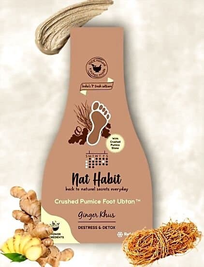 Nat Habit Ginger Khus Foot Ubtan