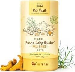 Nat Habit Kusha Baby Powder - Raw Haldi
