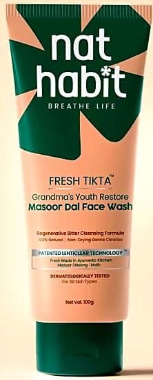 Nat Habit Masoor Dal Tikta Face Wash