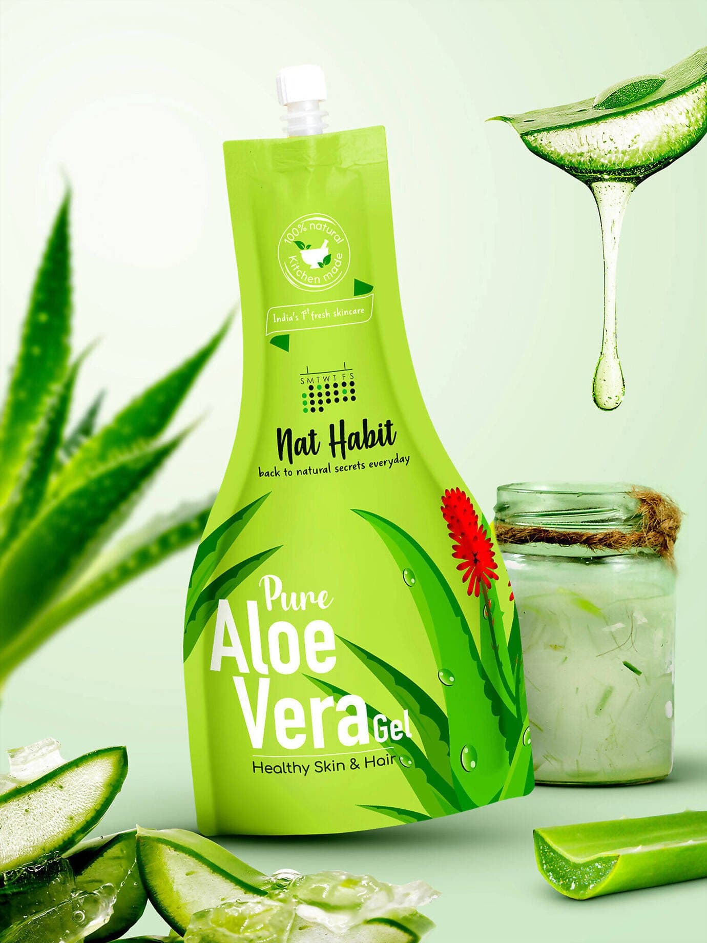 Nat Habit Pure Aloe Vera Gel 
